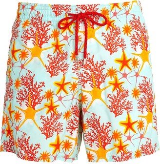 Starfish Print Moorea Swim Shorts