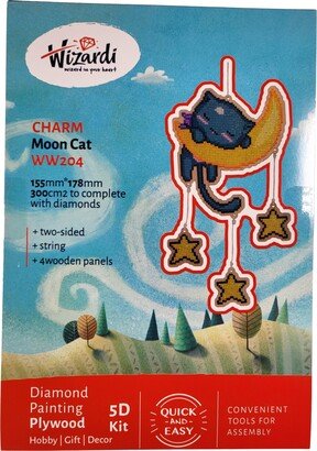 Crafting Spark Dreamcatcher - Moon Cat WW204 Diamond Painting Kit