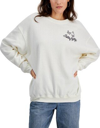 Grayson Threads, The Label Juniors' Betty Boop Graphic Sweatshirt