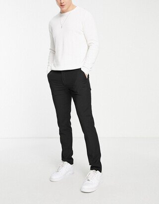 smart skinny pants in black