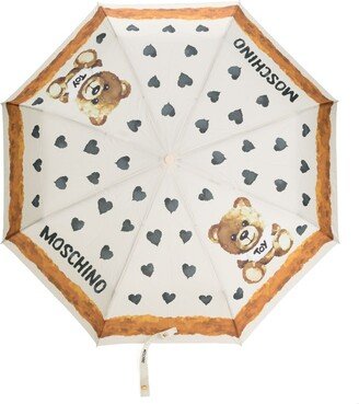 Teddy Bear-print umbrella-AA