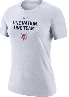 USWNT Women's Soccer T-Shirt in White