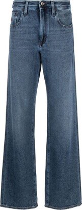 High-Rise Wide-Leg Jeans-CB