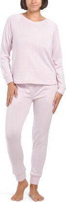 TJMAXX Long Sleeve Cozy Pajama Set For Women