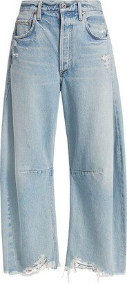 Horseshoe Wide-Leg Jeans-AA