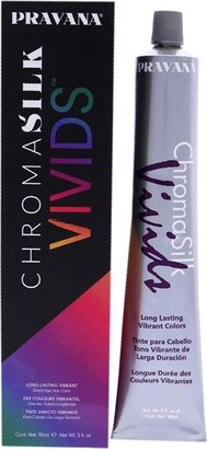 Pravana I0107350 3 oz ChromaSilk Vivids Hair Color for Unisex, Black