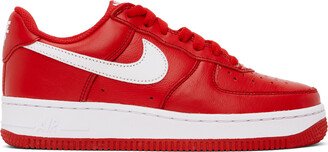 Red Air Force 1 Low Retro Sneakers