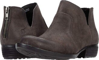 Kerri (Dark Grey Distressed) Women's Dress Zip Boots