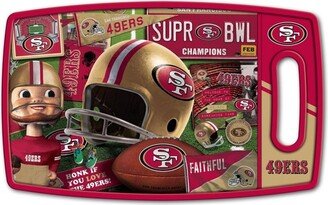 NFL San Francisco 49ers Retro Series Cutting Board