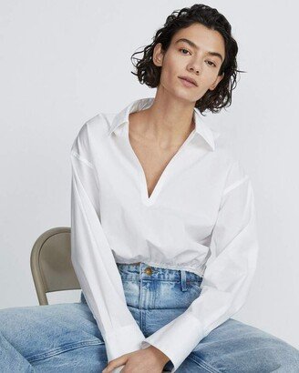 Fiona Cotton Poplin Top Relaxed Fit Shirt