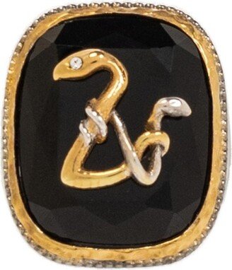 ZV Snake Signet Ring