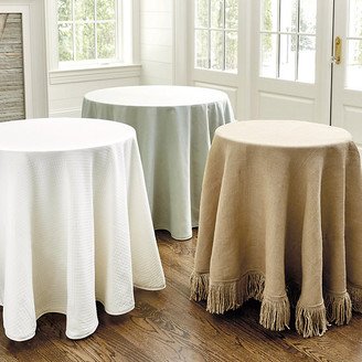 Essential Tablecloth Natural Burlap 84