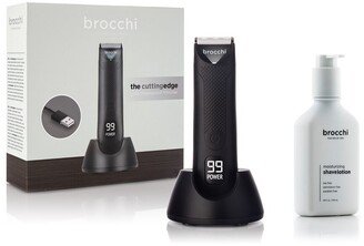 Sebastian Brocchi Brocchi The Cutting Edge Usb Waterproof Trimmer + Moisturizing Shave Lotion 200Ml