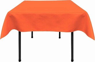 Polyester Bridal Satin Table Tablecloth | Orange,, Choose
