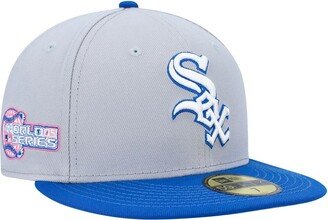 Men's Gray, Blue Chicago White Sox Dolphin 59FIFTY Fitted Hat - Gray, Blue