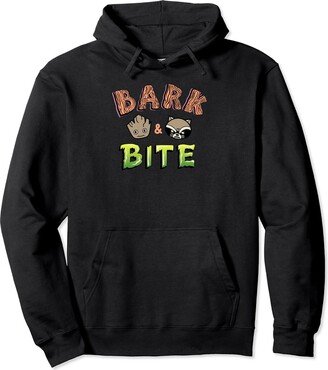 Guardians of the Galaxy Groot and Rocket Bark and Bite Pullover Hoodie