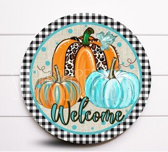 Wreath Sign, Welcome Fall Pumpkin Sugar Pepper Designs, Sign For, Door Decor