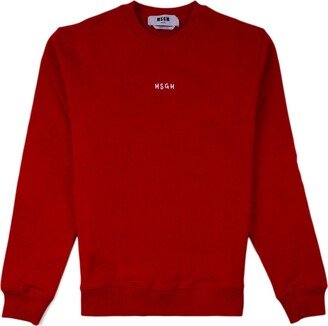 Logo Printed Crewneck Sweatshirt-BC