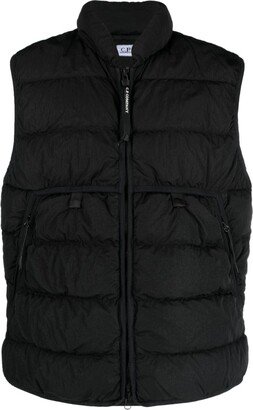 Eco-Chrome R padded down gilet-AA