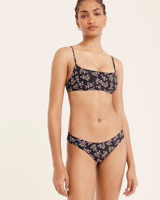 Hipster bikini bottom in twilight berry