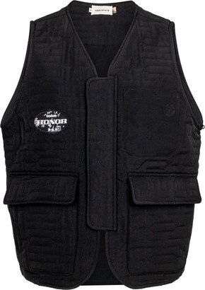 H quilted vest-AA