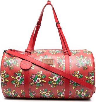 large Courier floral-print duffle bag