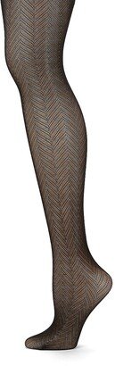 Herringbone Net Tights-AA