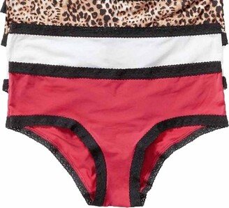 Women's Hipster Pretty Little Panties - 5 Pack In Multi