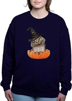 CafePress PD Moreno's Halloween Women's Crewneck Sweatshirt Navy