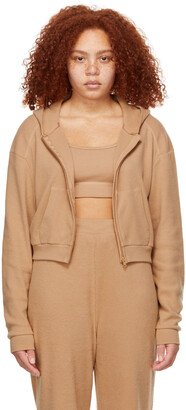 Tan Waffle Lounge Hoodie