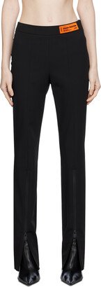 Black Zip Lounge Pants