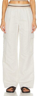 Cargo Pant in Ivory