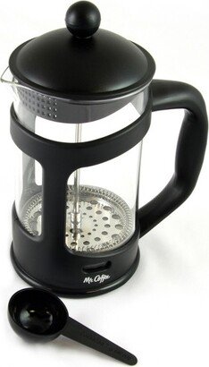 Brivio 28 Ounce Glass French Press Coffee Maker with Plastic Lid