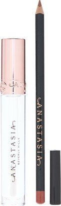 Pout Master Sculpted Lip Duo - Clear/Warm Taupe