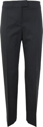 High-Waist Straight-Leg Tailored Trousers-AB