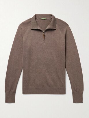 Sid Mashburn Cotton Half-Zip Sweater-AA