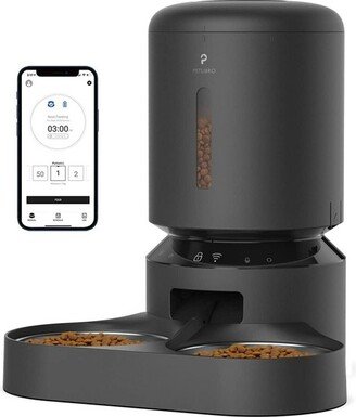 PETLIBRO Automatic Cat Feeder, 5G WiFi Pet Feeder with APP Control for Pet Dry Food, Low Food & Blockage Sensor for Cat & Dog - Dual Tray