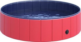 Foldable Dog Pool for Large Dogs Pvc Pet Swimming Pool