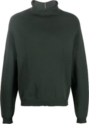 There Was One Fisherman-Knit Mock-Neck Jumper-AA