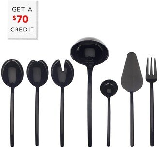 Due Oro Nero 7Pc Serving Set With $70 Credit