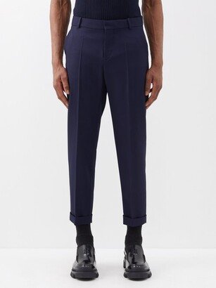 Straight-leg Wool-twill Suit Trousers