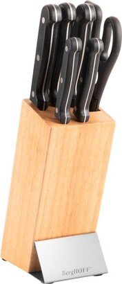 Essentials 7pc Triple Riveted Knife Block, Quadro