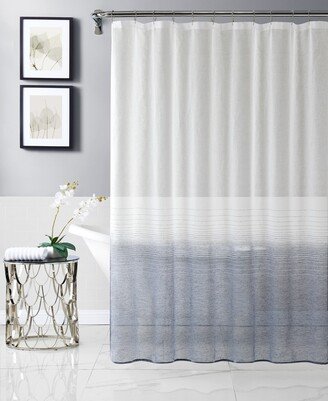 Linea Ombre Striped Shower Curtain, 72 x 70