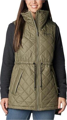 Copper Crest Mid Vest (Stone Green) Women's Clothing