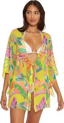 Costa Bella Chiffon Tunic Cover-Up (Multi) Women's Swimwear