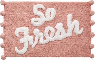 So Fresh Pom Pom Bath Rug