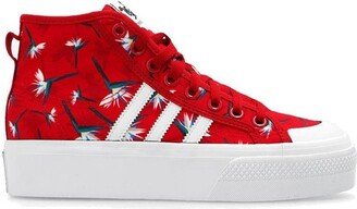 X Thebe Magugu Platform Lace-Up Sneakers