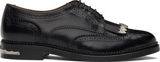 Black Polido Derbys