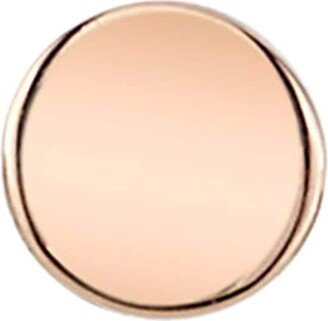 14kt Rose Gold Round Disc Pin