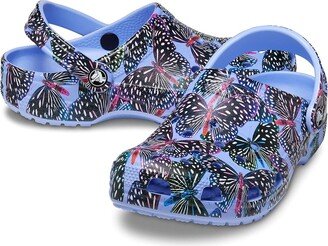 Classic Clog - Seasonal Graphic (Moon Jelly/Multi Butterfly) Clog Shoes